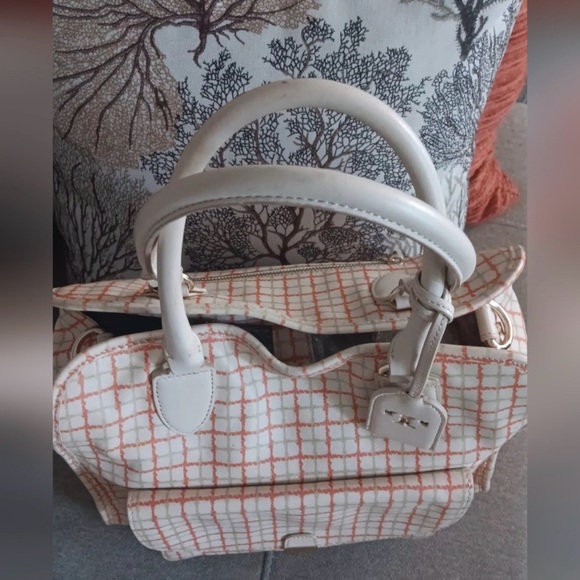 ***price drop***EUC Tory Burch Large Priscilla Bag in Tweed- Retired - Picture 2 of 9